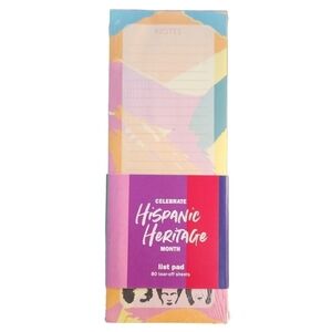 NWT Celebrate Hispanic Heritage Month Paper Note Pad